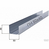 Профиль направляющий (ПН) 50*40 Албес Din Prim 0.55 мкн, 3 м
