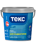 Эмаль для радиаторов Текс, белая, полуглянцевая, 0,8л