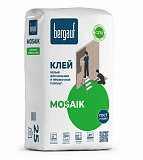 Клей для мозаики Bergauf Mosaik, белый, 25 кг