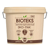 Лак паркетный сверхпрочный Bioteks Эко-лак, полуматовый, 5 л