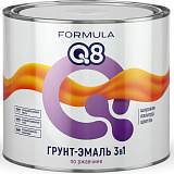 Грунт-эмаль 3 в 1 черная, 1,9 кг
