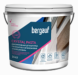 Штукатурка силикатно-силиконовая Bergauf CRYSTAL PASTA «камешковая», 25 кг