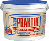 Краска БЕРГАУФ ПРАКТИК моющаяся, 13кг